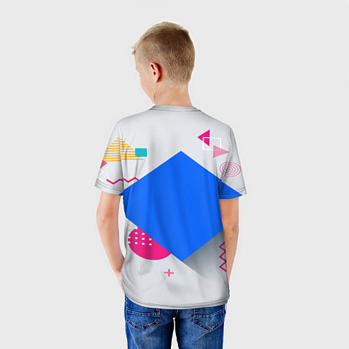Детская футболка BTS Geometry / 3D-принт – фото 4