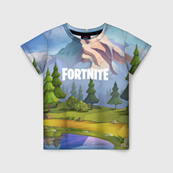 Детская футболка Fortnite: Forest View