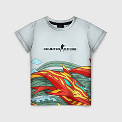 Детская футболка CS:GO Aquamarine Revenge