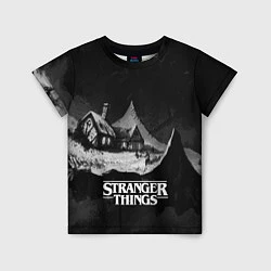 Детская футболка Stranger Things: Black Hut