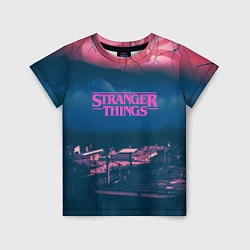 Детская футболка Stranger Things: Pink Heaven