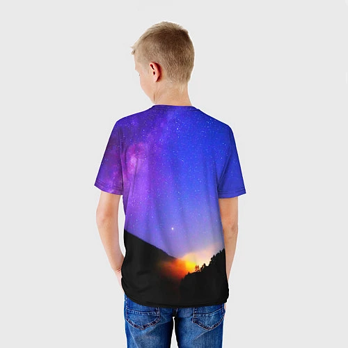 Детская футболка Stranger Things: Space Rising / 3D-принт – фото 4