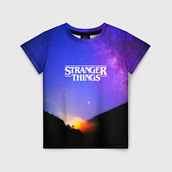 Детская футболка Stranger Things: Space Rising