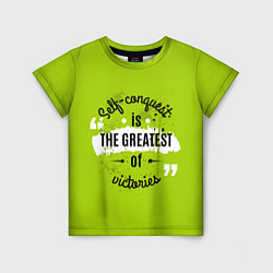 Детская футболка The greatest