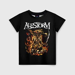 Детская футболка Alestorm: Flame Warrior