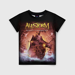 Детская футболка Alestorm: Golden Ship
