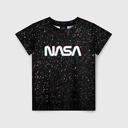 Детская футболка NASA: Space Glitch