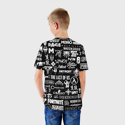 Детская футболка Истинный геймер / 3D-принт – фото 4
