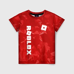 Детская футболка ROBLOX: Red Style