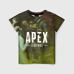 Футболка детская Apex Legends: Toxic Soldier, цвет: 3D-принт