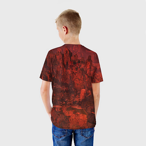 Детская футболка Apex Legends: Boiling Blood / 3D-принт – фото 4
