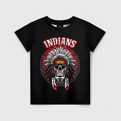 Детская футболка Indians Skulls