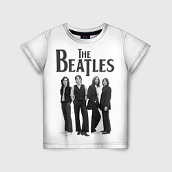 Детская футболка The Beatles: White Side