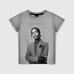 Детская футболка ASAP Rocky: Grey Fashion