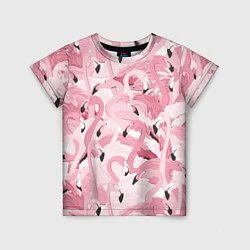Детская футболка Розовый фламинго