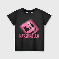 Футболка детская Marshmello, цвет: 3D-принт