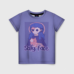 Детская футболка Sally Face: Violet Halo