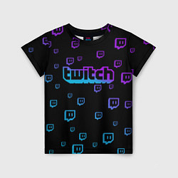 Детская футболка Twitch: Neon Style