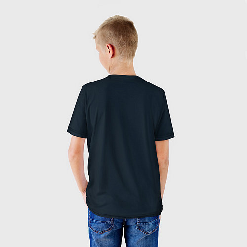 Детская футболка Кислотный пришелец / 3D-принт – фото 4