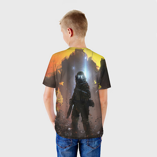 Детская футболка Apex Legends: Sunrise / 3D-принт – фото 4