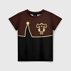 Детская футболка Черный Клевер: Мантия