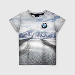 Детская футболка BMW - снежная вершина