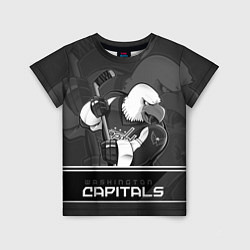 Детская футболка Washington Capitals: Mono