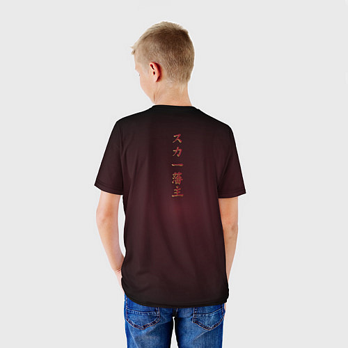 Детская футболка SCARLXRD: Dark Man / 3D-принт – фото 4