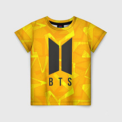 Детская футболка BTS: Yellow Style