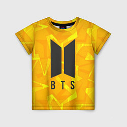 Футболка детская BTS: Yellow Style, цвет: 3D-принт