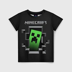 Детская футболка Minecraft Creeper