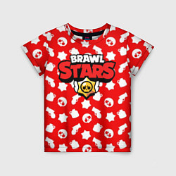 Детская футболка Brawl Stars: Red & White