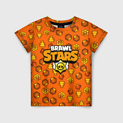 Детская футболка Brawl Stars: Orange Team