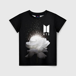 Футболка детская BTS Flower, цвет: 3D-принт