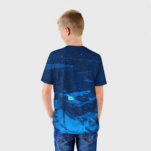 Детская футболка Detroit: Become Human / 3D-принт – фото 4
