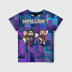 Детская футболка Minecraft Heroes