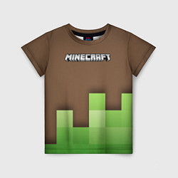 Детская футболка Minecraft - Логотип
