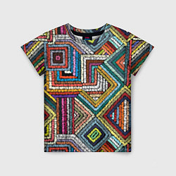 Детская футболка Этнический орнамент вышивка