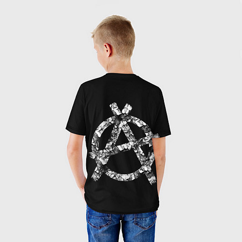 Детская футболка Король и Шут Анархия спина / 3D-принт – фото 4