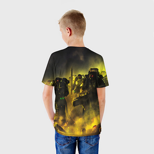 Детская футболка Warhammer 40K - Космические Десантники / 3D-принт – фото 4