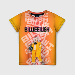 Детская футболка Billie Eilish: Yellow Mood