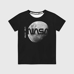 Футболка детская NASA Apollo 16, цвет: 3D-принт