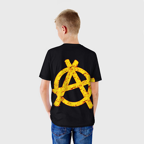 Детская футболка Король и Шут Анархия спина / 3D-принт – фото 4