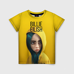 Детская футболка BILLIE EILISH: Yellow Girl