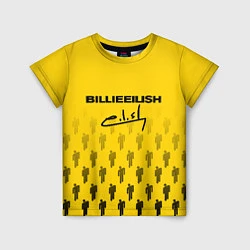 Детская футболка Billie Eilish: Yellow Autograph