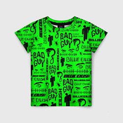 Детская футболка Billie Eilish: Bad Guy