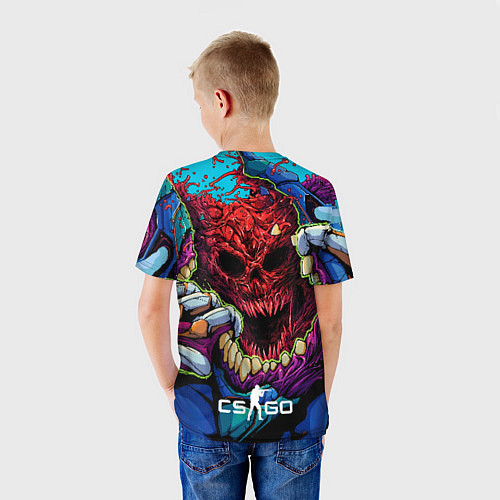 Детская футболка CS GO monster / 3D-принт – фото 4