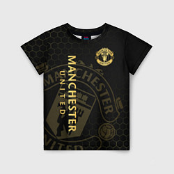 Детская футболка Манчестер Юнайтед - team coat of arms