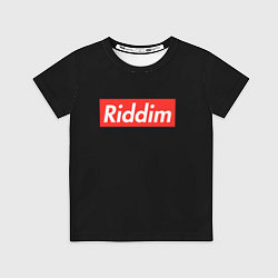 Футболка детская Riddim, цвет: 3D-принт