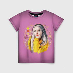 Футболка детская BILLIE EILISH, цвет: 3D-принт